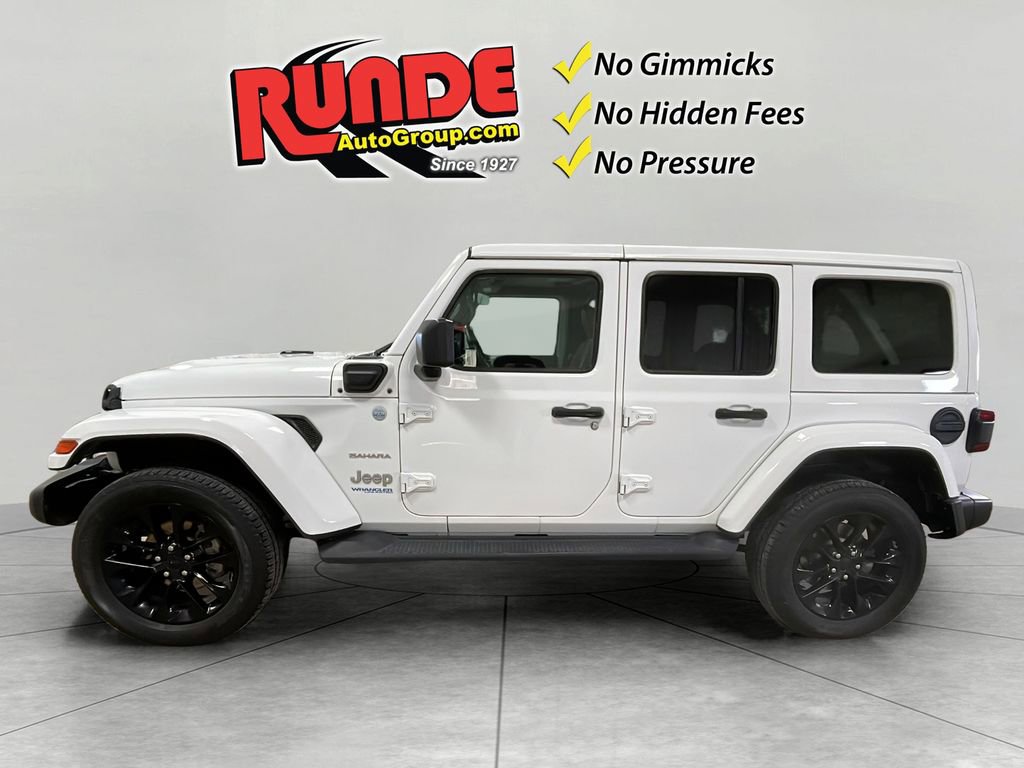 Used 2021 Jeep Wrangler Unlimited Sahara w/ Cold Weather Group image 3