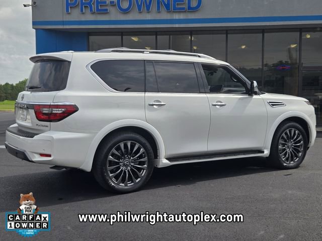 Used 2023 Nissan Armada Platinum w/ Captain's Chairs Package AWD/4WD image 3