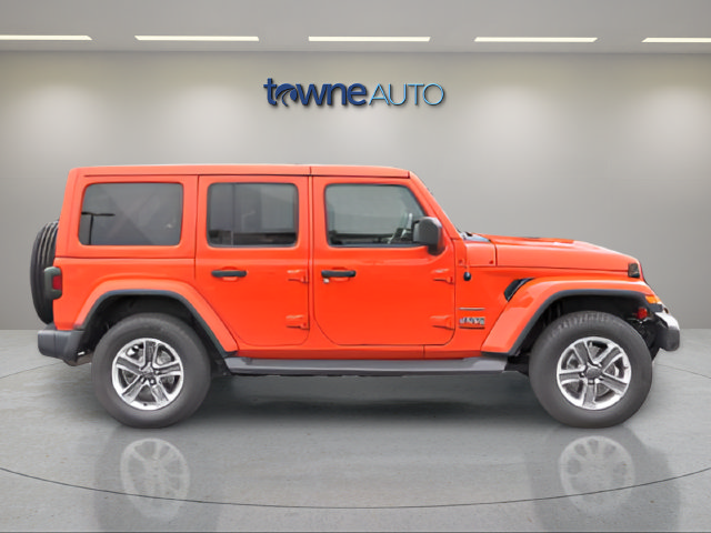 Used 2020 Jeep Wrangler Unlimited Sahara w/ Uconnect 4C Nav & Sound Group AWD/4WD image 8