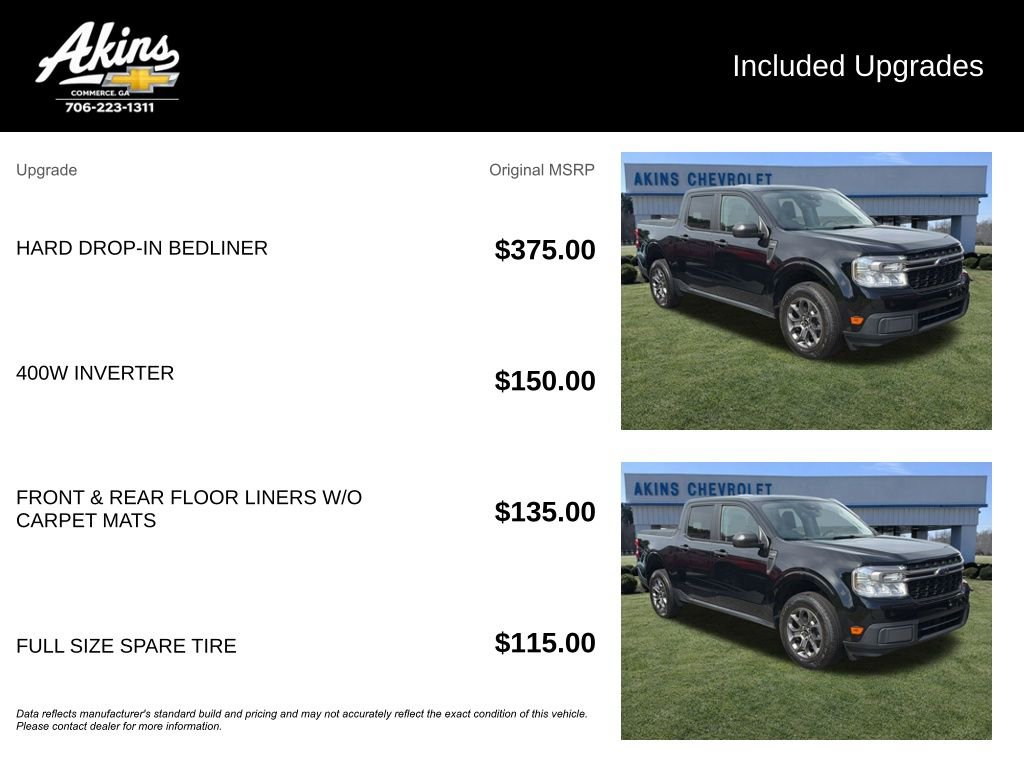 Used 2022 Ford Maverick XLT FWD image 3