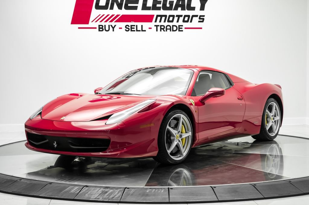 Used 2014 Ferrari 458 Spider RWD image 2