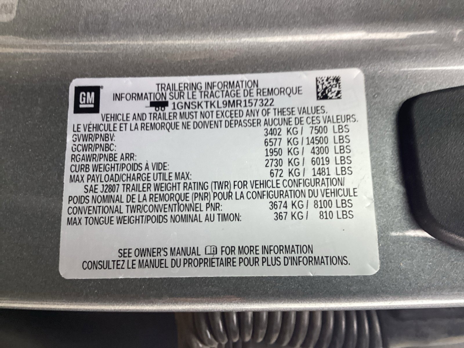 Used 2021 Chevrolet Tahoe High Country image 16