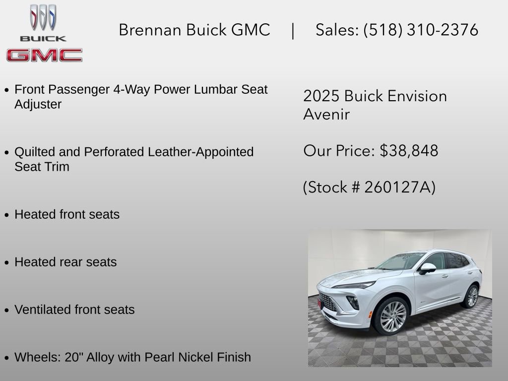 Used 2025 Buick Envision Avenir AWD/4WD image 24
