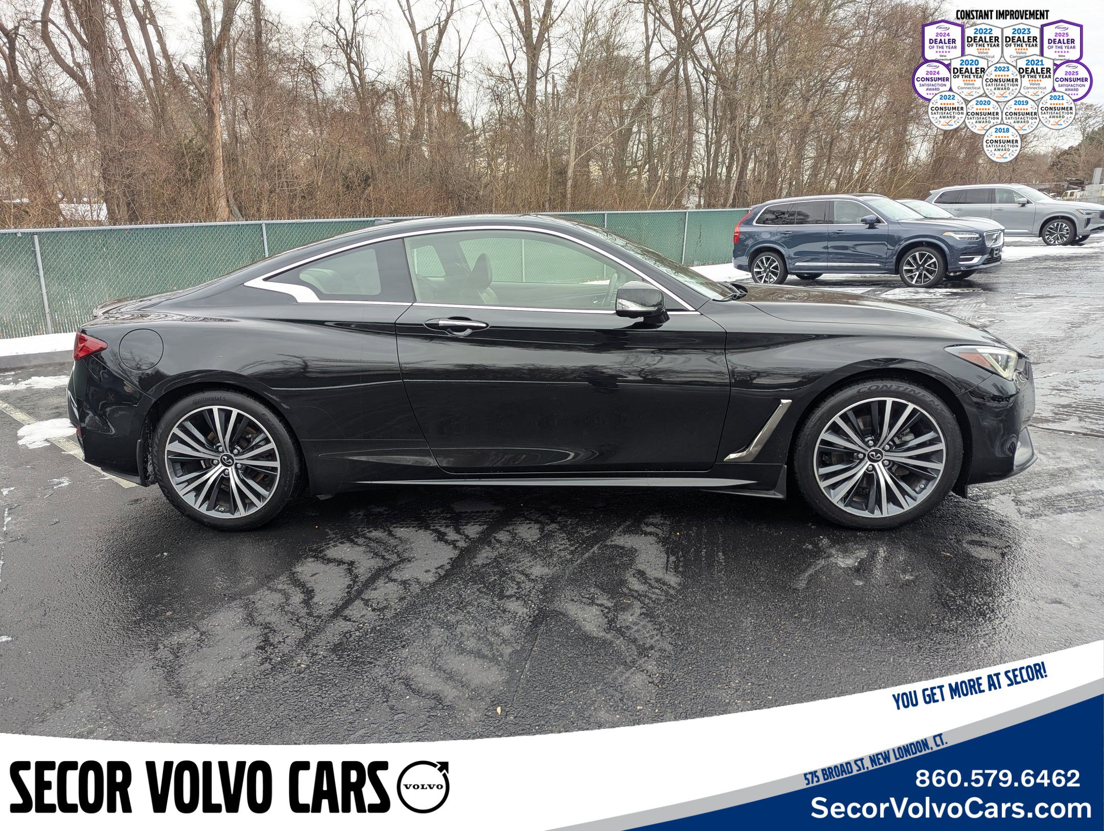 Used 2022 INFINITI Q60 3.0t Luxe w/ Essential Package image 4