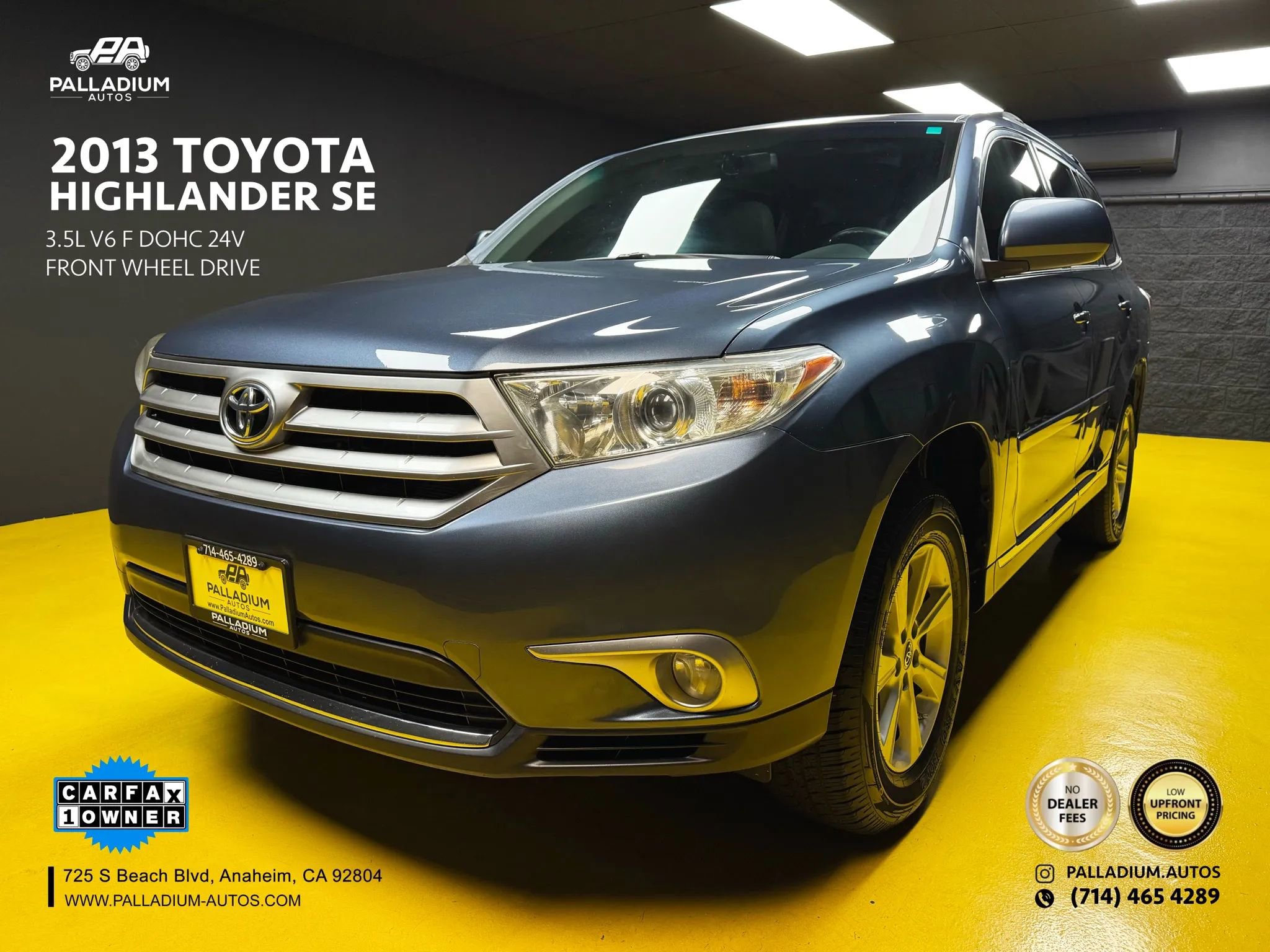 Used 2013 Toyota Highlander SE