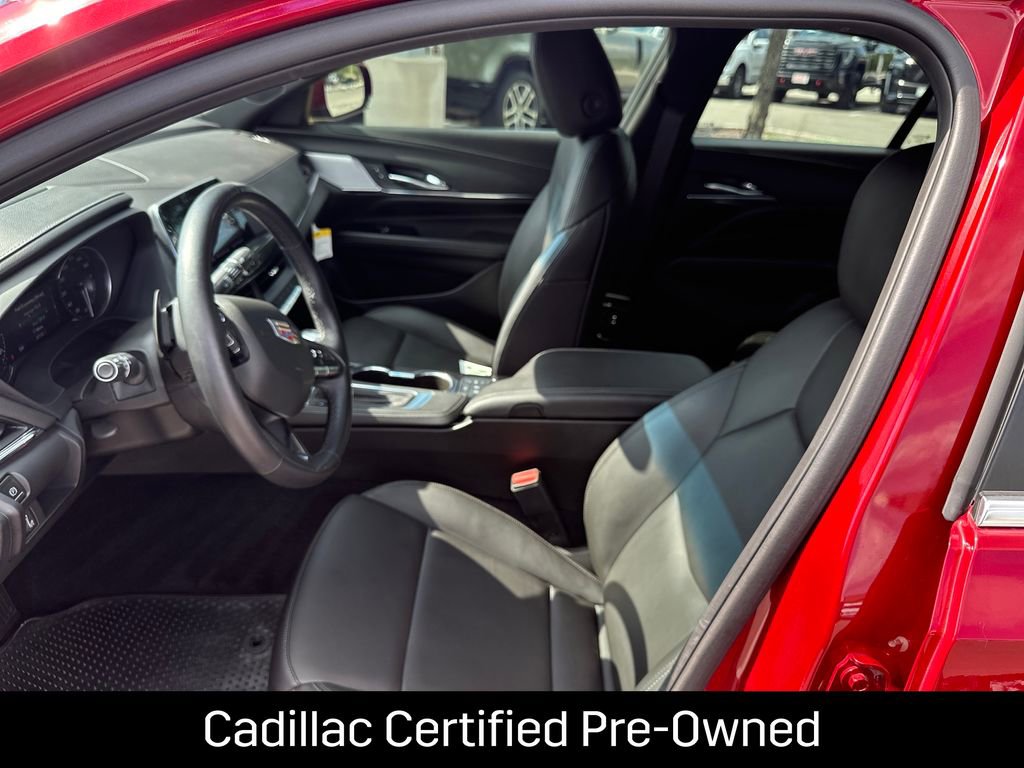 Certified 2024 Cadillac CT4 Luxury w/ Sun And Sound Package RWD image 22