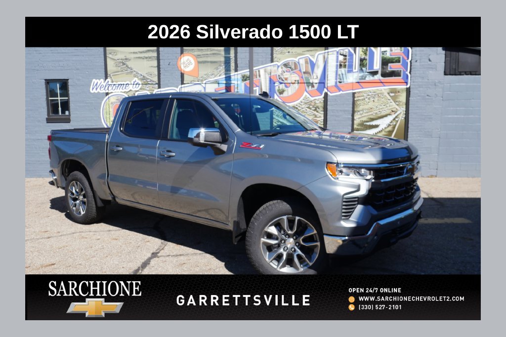New 2026 Chevrolet Silverado 1500 LT w/ Z71 Off-Road Package