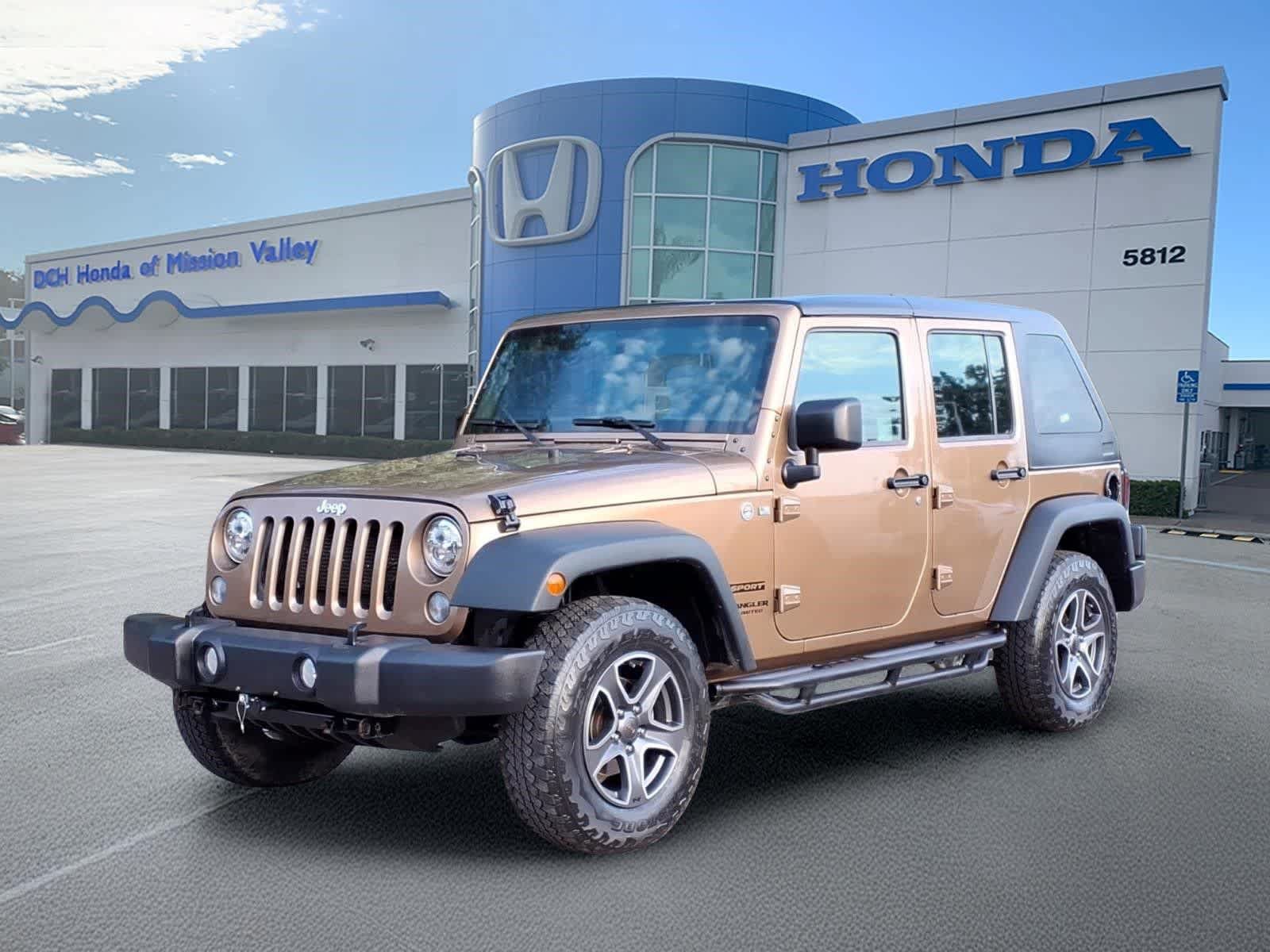 Used 2015 Jeep Wrangler Unlimited Sport