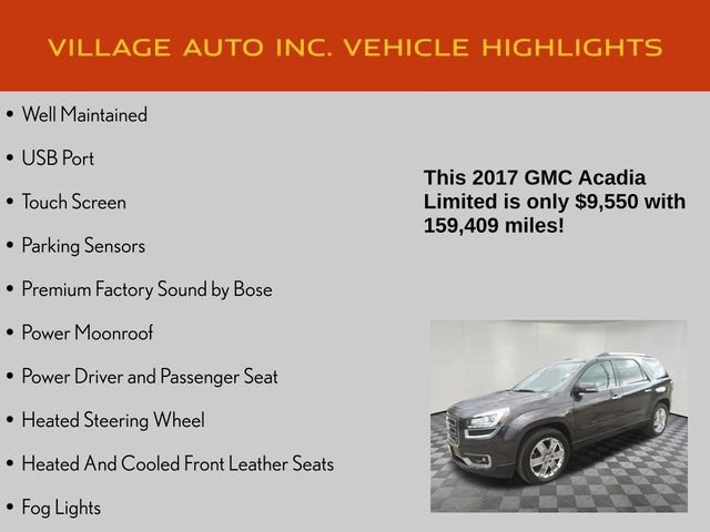 Used 2017 GMC Acadia Limited SLT FWD image 7