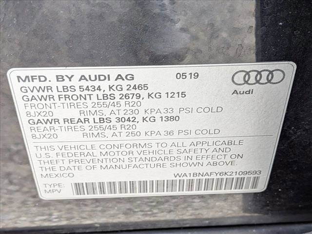 Used 2019 Audi Q5 2.0T Premium Plus w/ Premium Plus Package image 23
