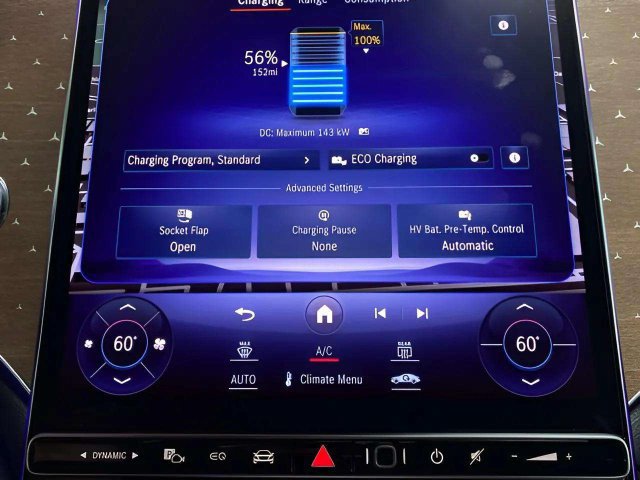 Used 2023 Mercedes-Benz EQS 450+ 4MATIC SUV w/ Acoustic Comfort Package image 76