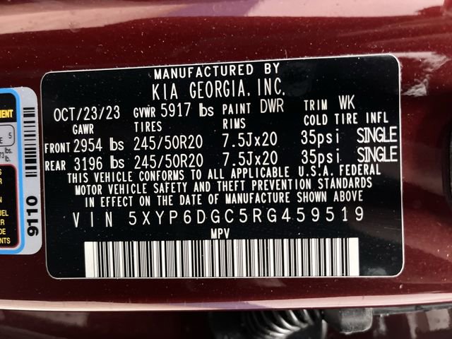 Used 2024 Kia Telluride S w/ S Sunroof Package image 39