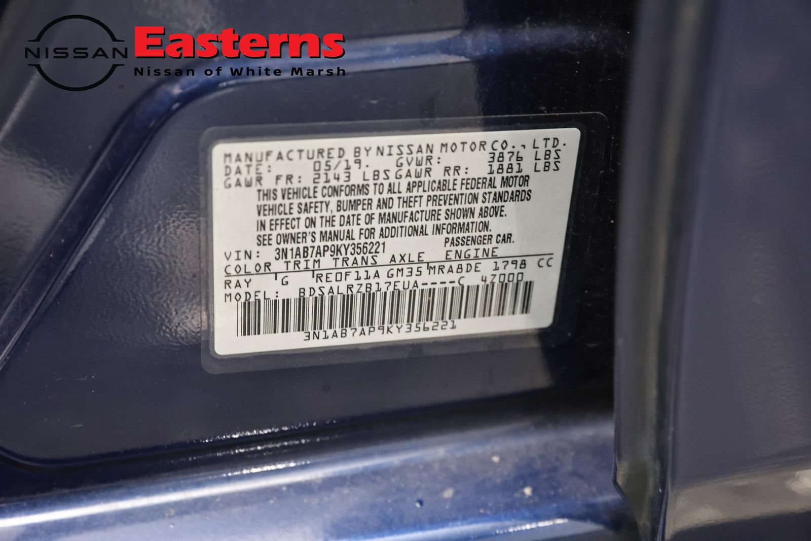 Used 2019 Nissan Sentra SR FWD image 35