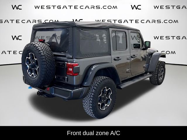 Used 2022 Jeep Wrangler Unlimited Rubicon 4xe w/ Cold Weather Group image 8