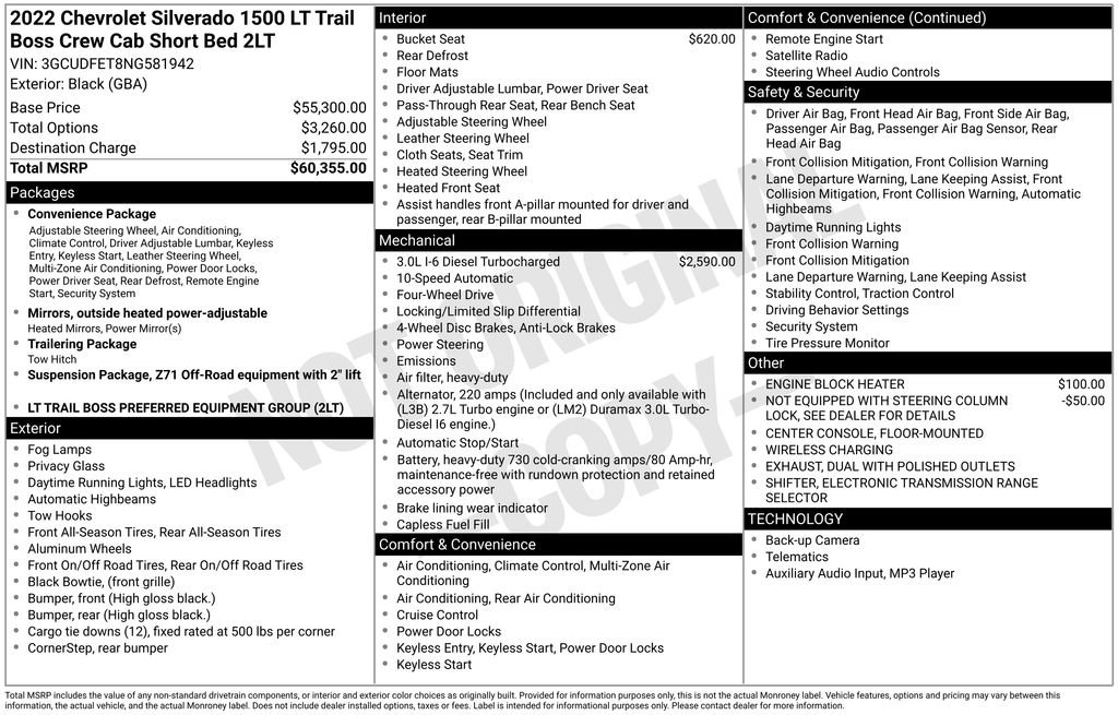 Used 2022 Chevrolet Silverado 1500 LT Trail Boss AWD/4WD image 6
