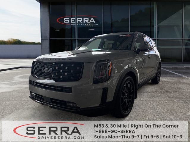 Certified 2022 Kia Telluride SX w/ Nightfall Edition Package