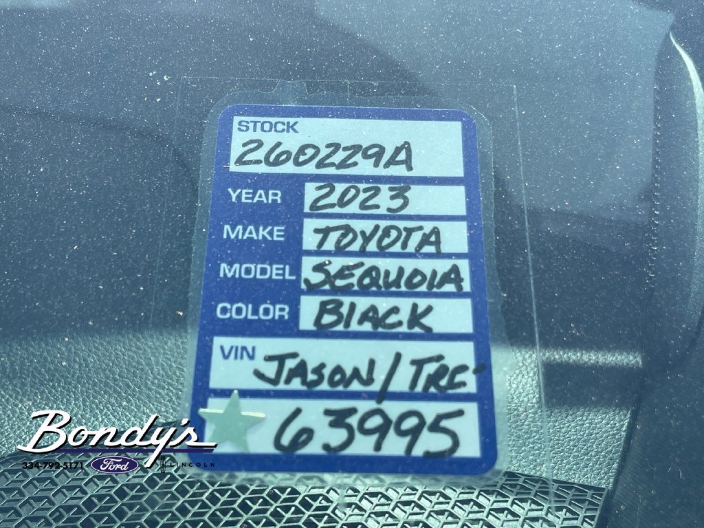 Used 2023 Toyota Sequoia Capstone RWD image 20