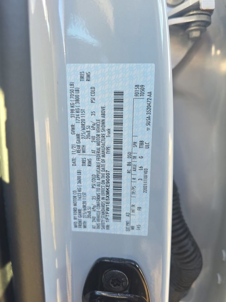 Used 2021 Ford F150 XLT w/ Equipment Group 302A High image 18