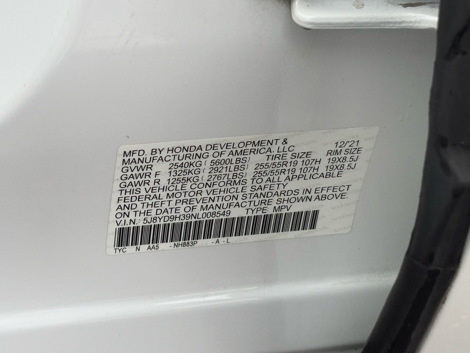 Used 2022 Acura MDX FWD image 29