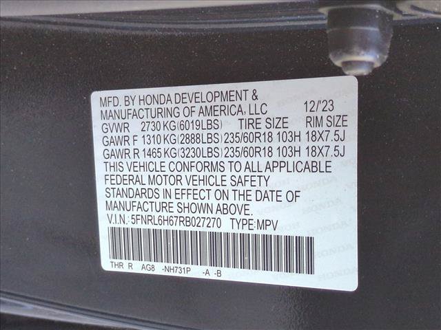 Used 2024 Honda Odyssey EX-L image 16