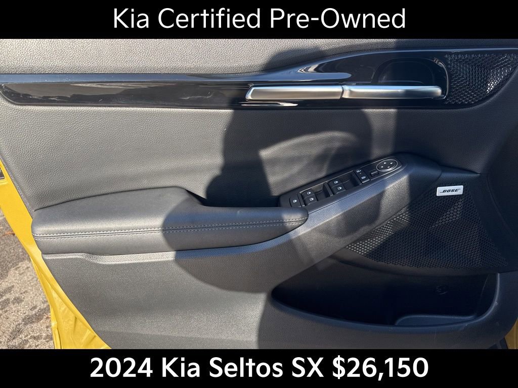 Certified 2024 Kia Seltos SX w/ SX Sunroof Package image 12
