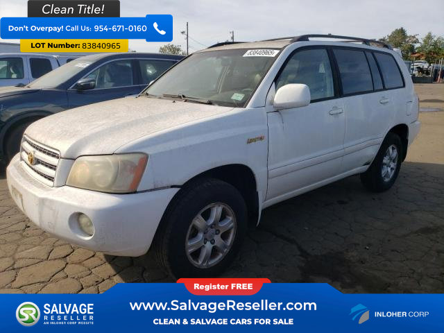 Used 2003 Toyota Highlander 4WD V6