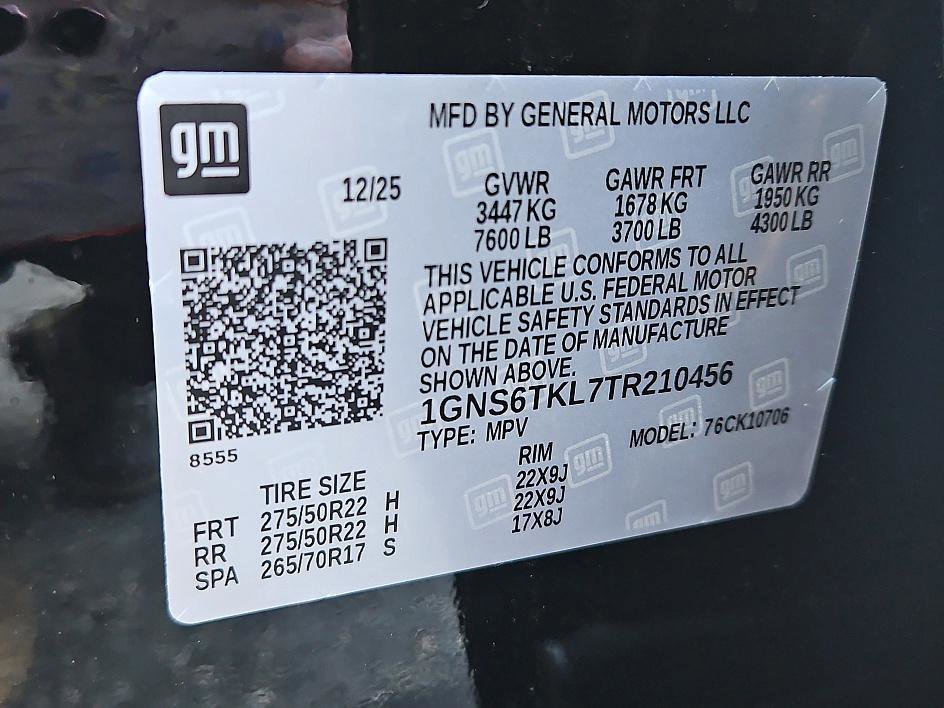 New 2026 Chevrolet Tahoe High Country w/ Sun And Tow Package image 24