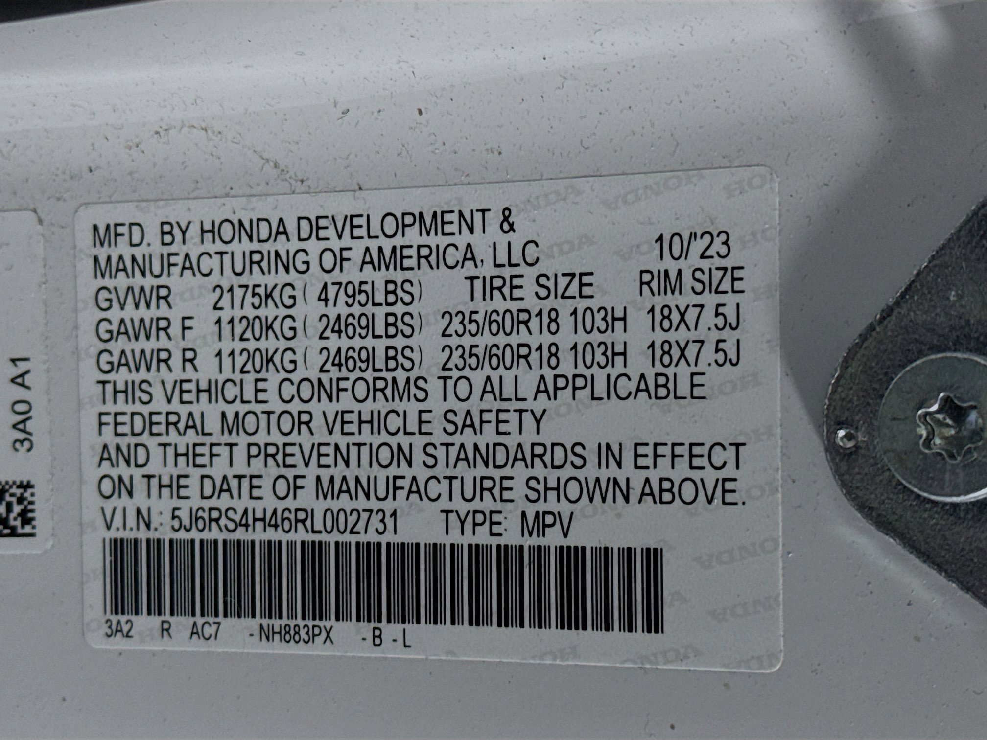 Certified 2024 Honda CR-V EX image 31