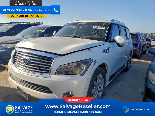 Used 2013 INFINITI QX56 2WD w/ Deluxe Touring Pkg image 1