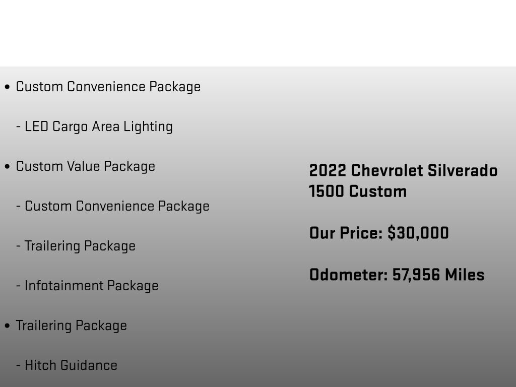 Used 2022 Chevrolet Silverado 1500 Custom AWD/4WD image 24