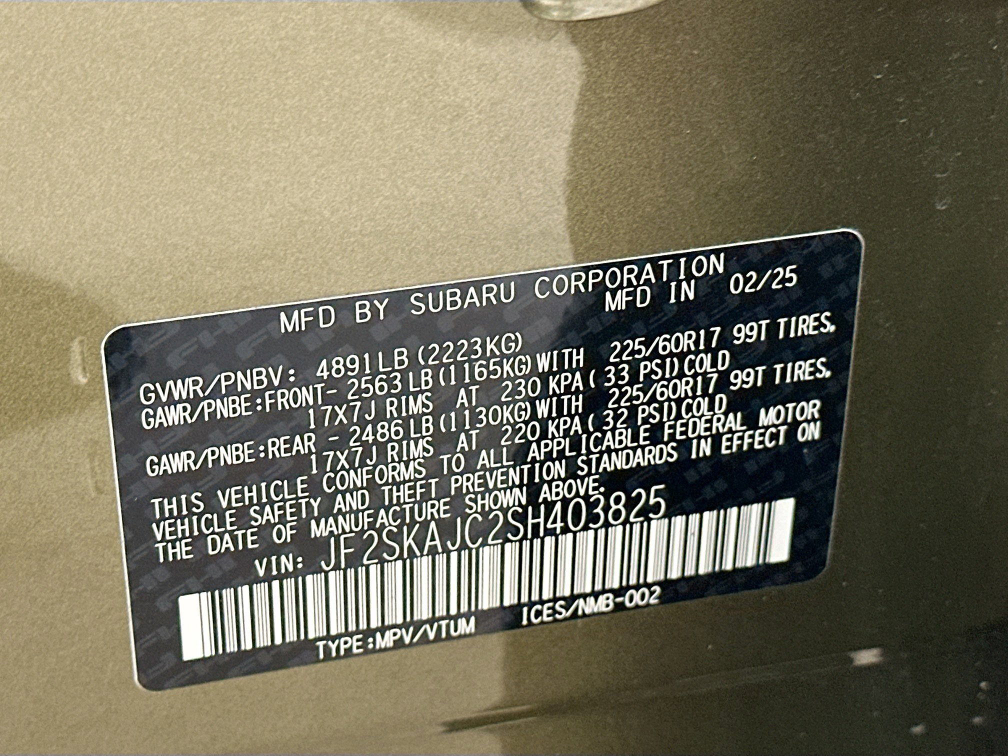 Used 2025 Subaru Forester Wilderness AWD/4WD image 43