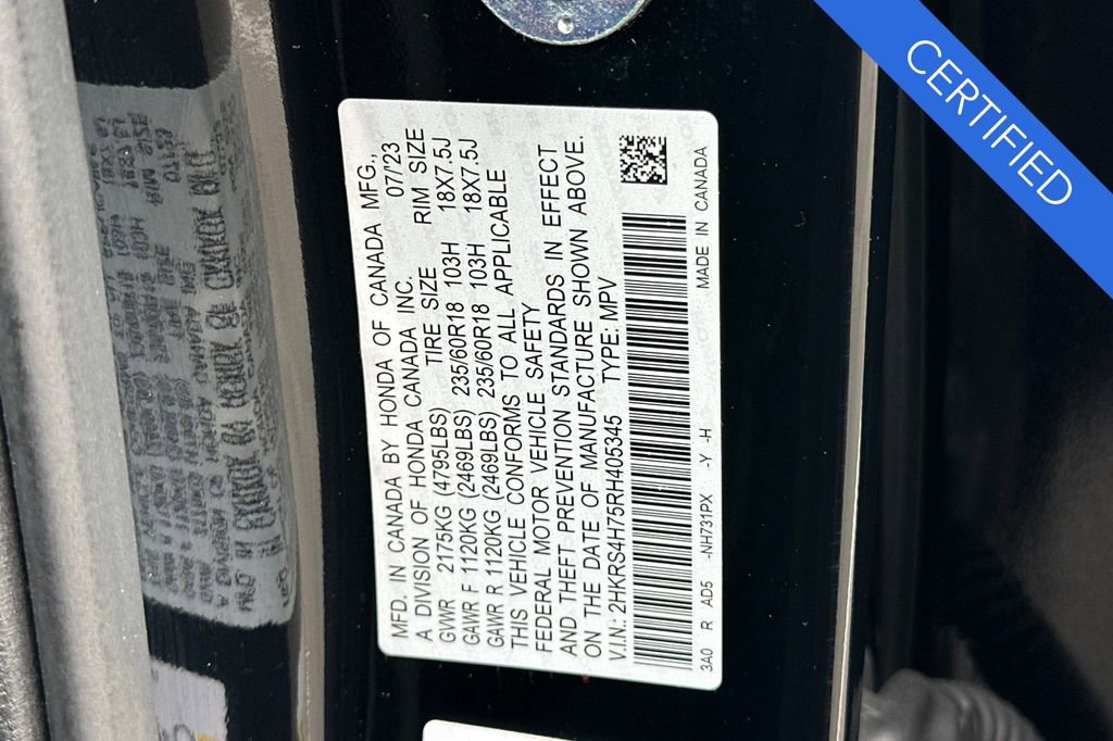 Certified 2024 Honda CR-V EX-L image 35