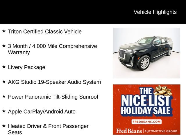 Used 2023 Cadillac Escalade ESV Premium Luxury image 3