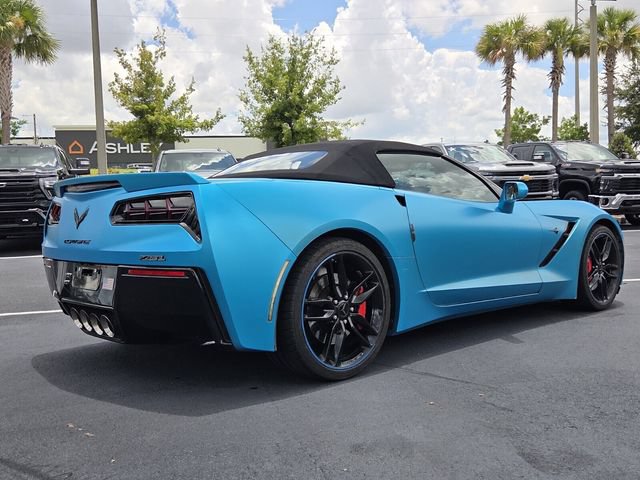 Certified 2019 Chevrolet Corvette Stingray Convertible Z51 2LT RWD image 6
