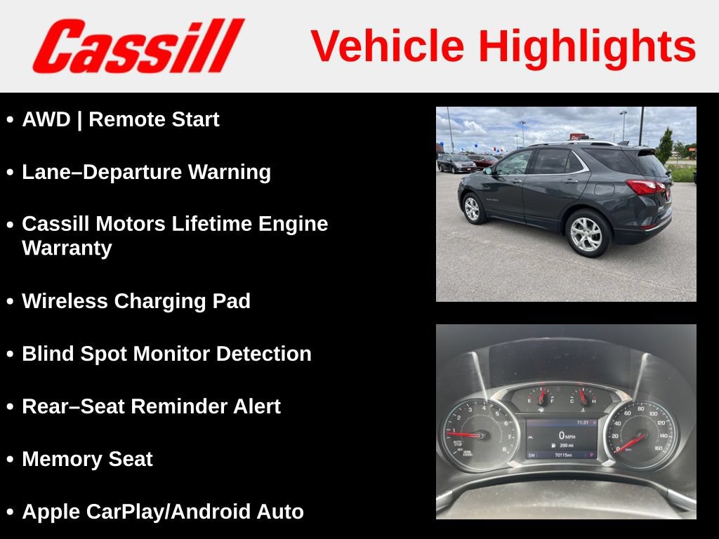 Used 2020 Chevrolet Equinox Premier AWD/4WD image 7