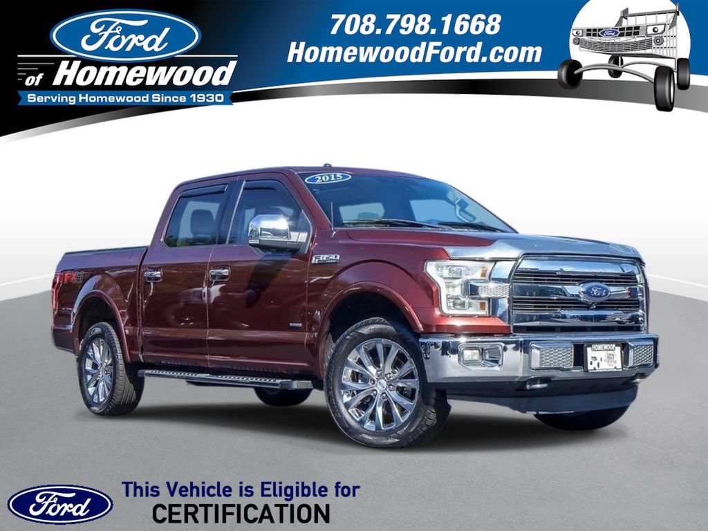 Used 2015 Ford F150 Lariat w/ Equipment Group 502A Luxury