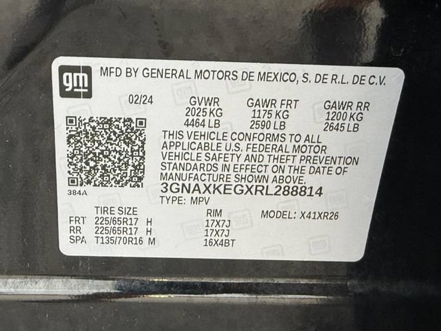 Used 2024 Chevrolet Equinox LT w/ LPO, Floor Liner Package FWD image 25