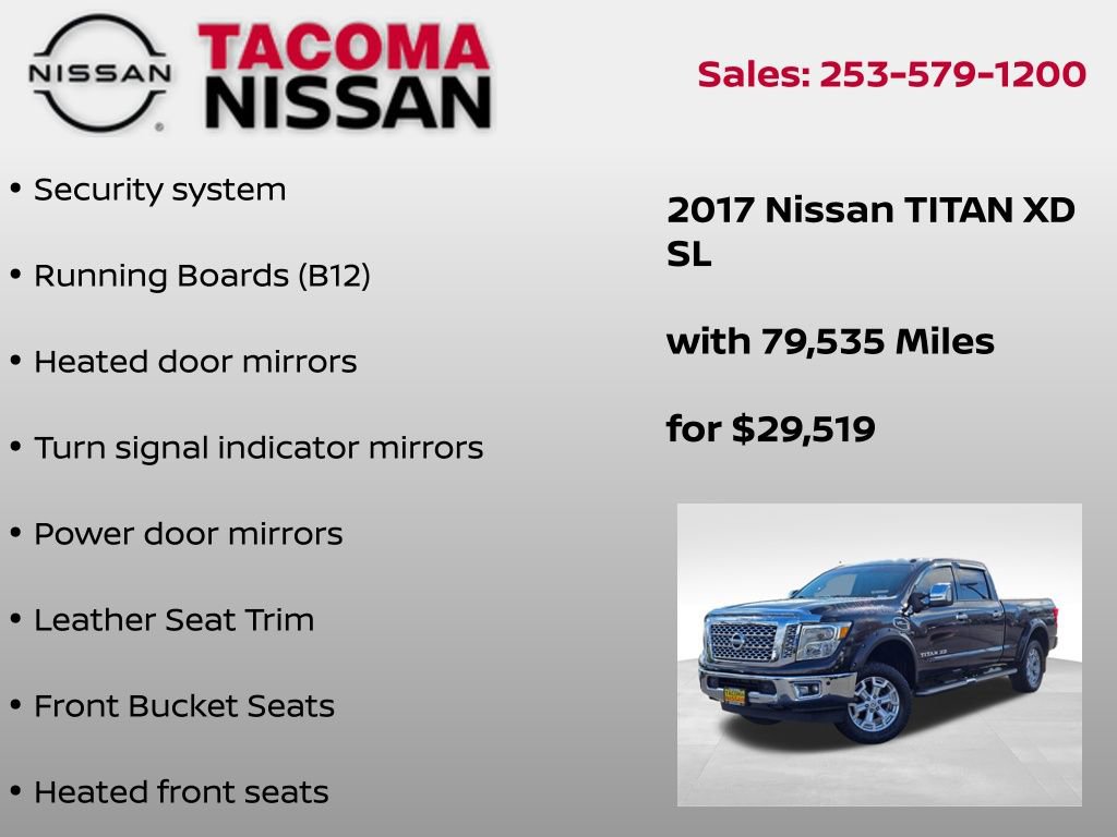 Used 2017 Nissan Titan SL AWD/4WD image 12