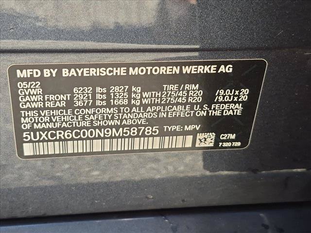 Used 2022 BMW X5 xDrive40i w/ M Sport Package AWD/4WD image 16