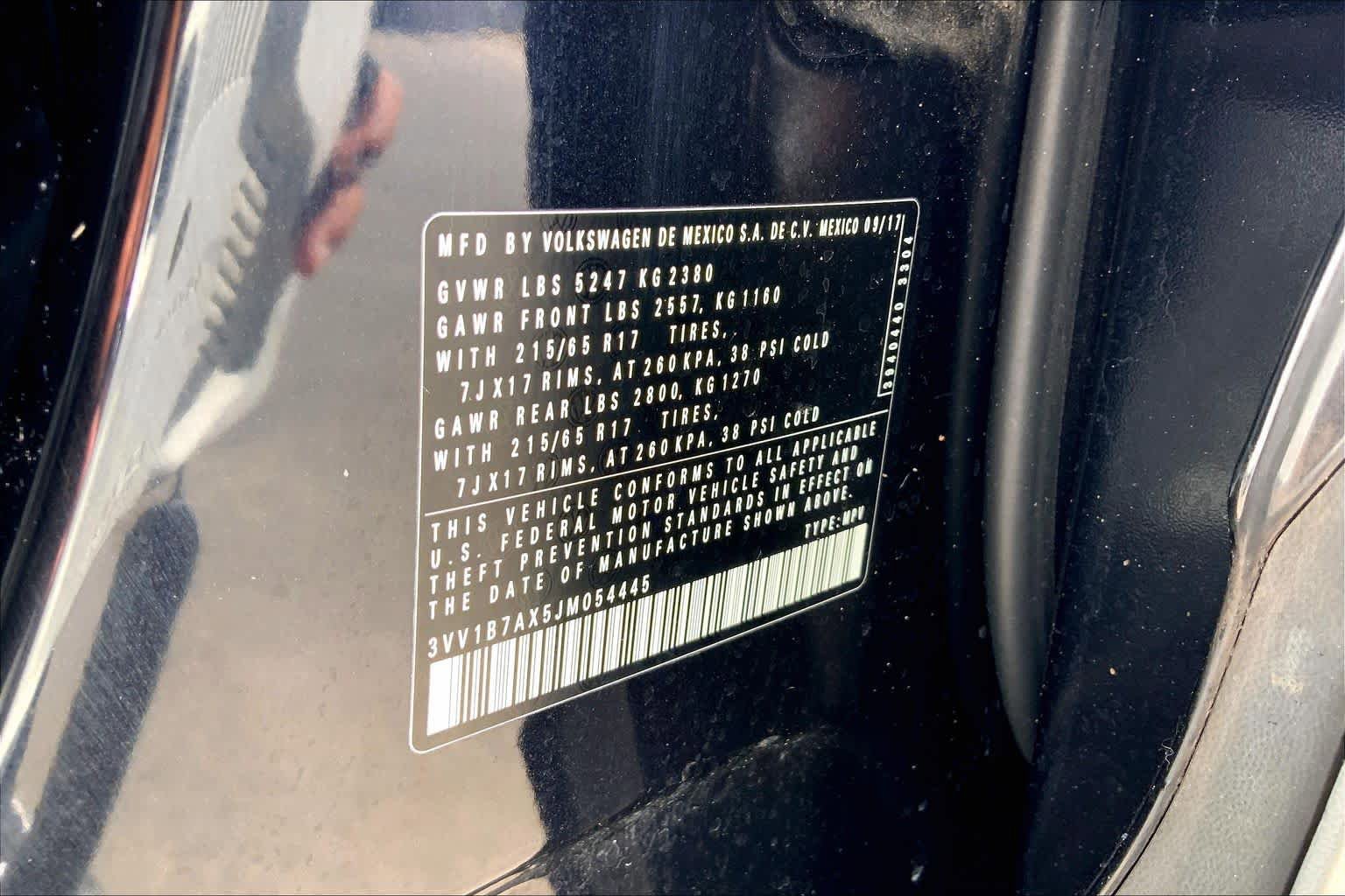 Used 2018 Volkswagen Tiguan S FWD image 31