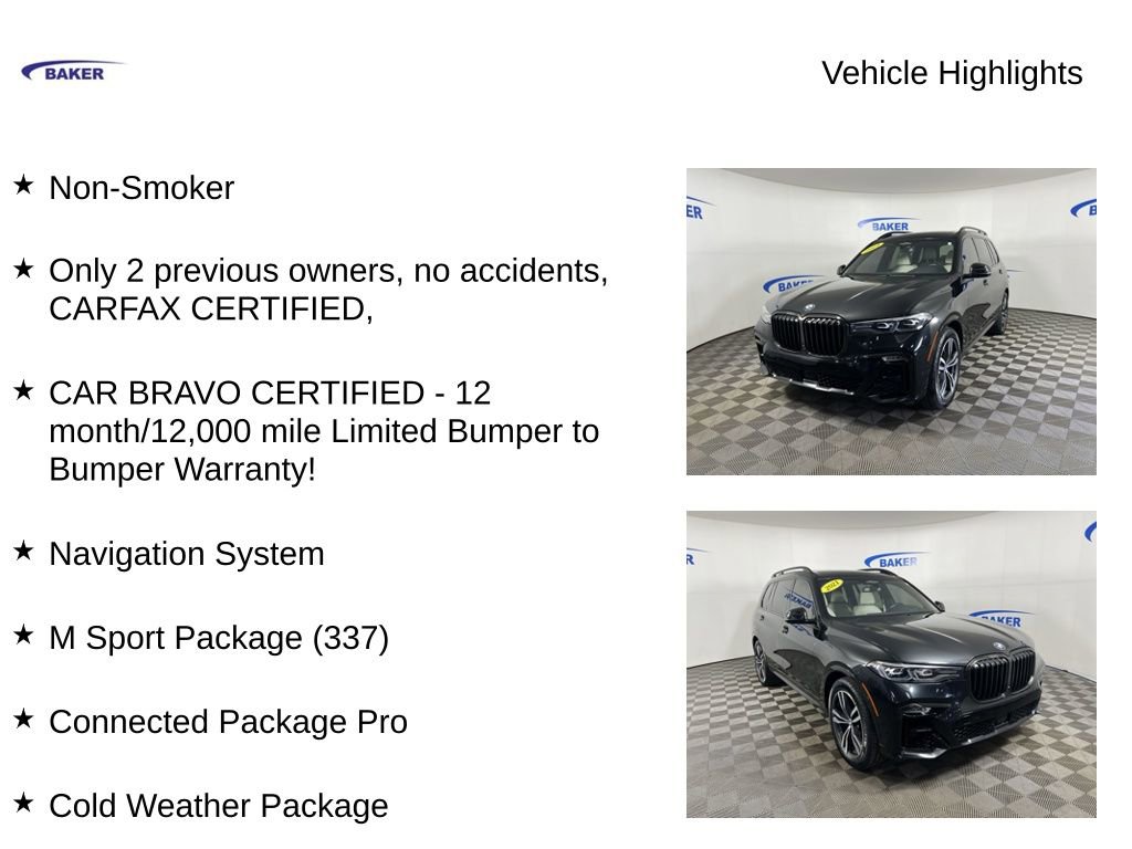 Used 2021 BMW X7 xDrive40i w/ M Sport Package image 4