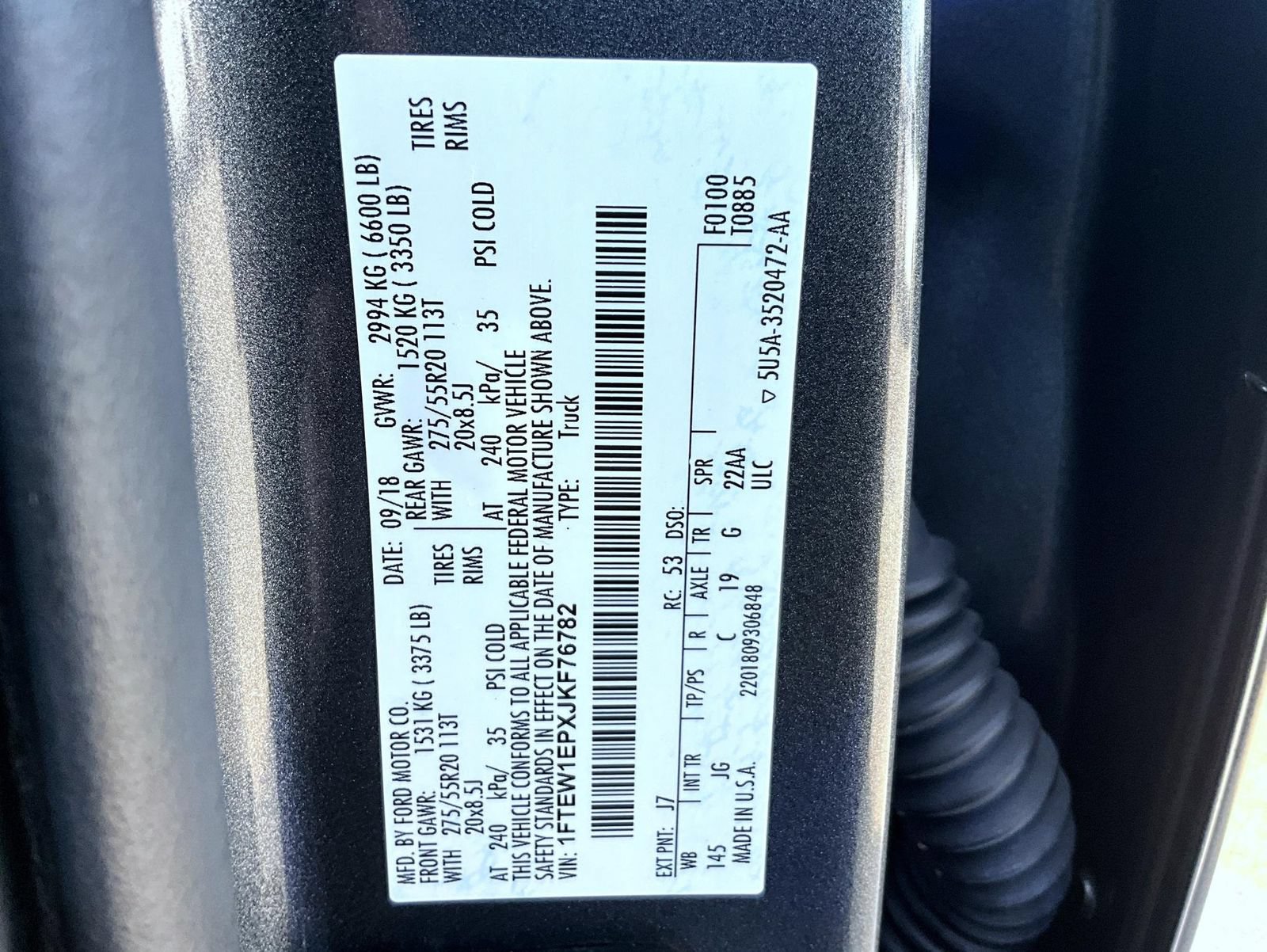 Used 2018 Ford F150 XL w/ Equipment Group 101A Mid AWD/4WD image 26