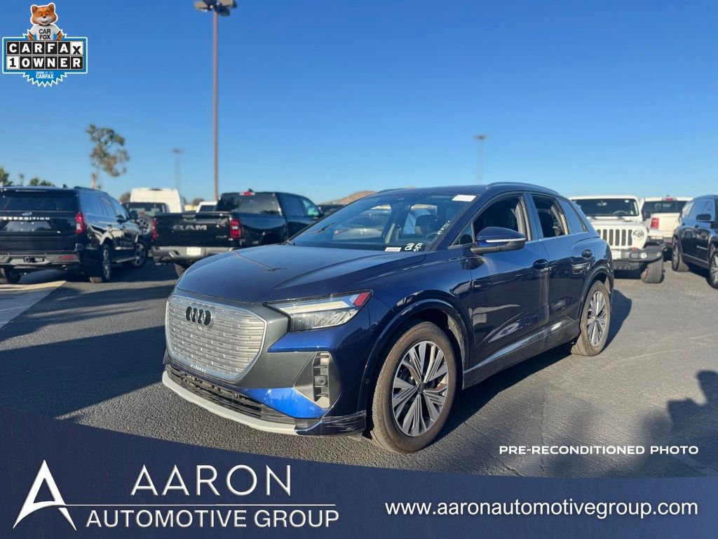 Used 2023 Audi Q4 e-tron Premium Plus w/ Premium Plus RWD image 1