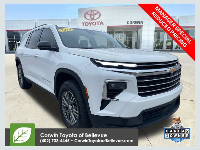 Used 2024 Chevrolet Traverse LT w/ LPO, Floor Liner Package
