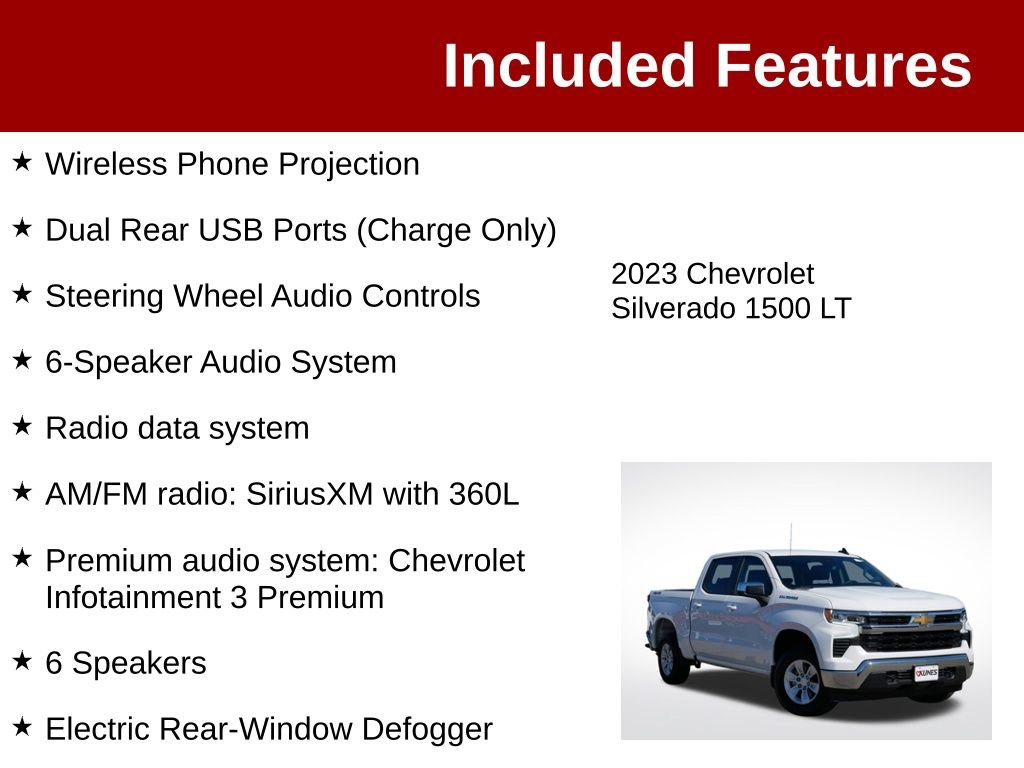 Used 2023 Chevrolet Silverado 1500 LT AWD/4WD image 4