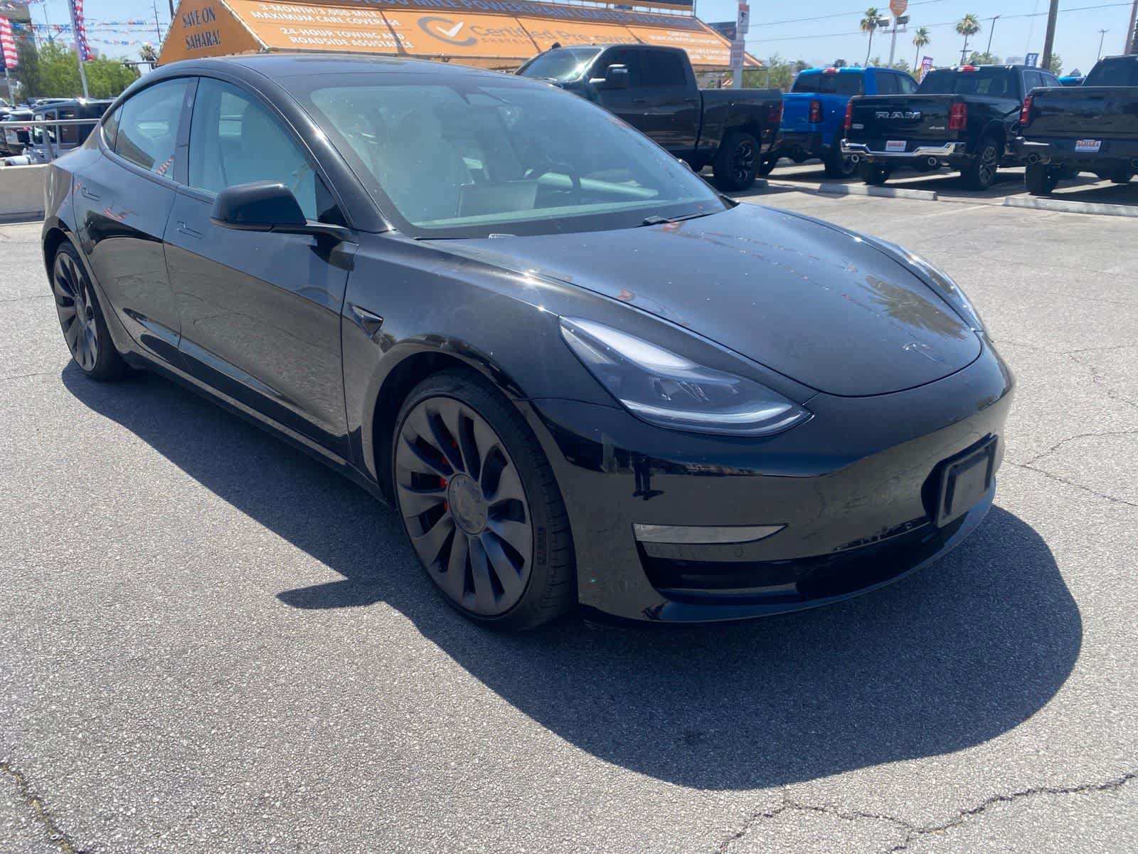 Used 2021 Tesla Model 3 Performance AWD/4WD image 4