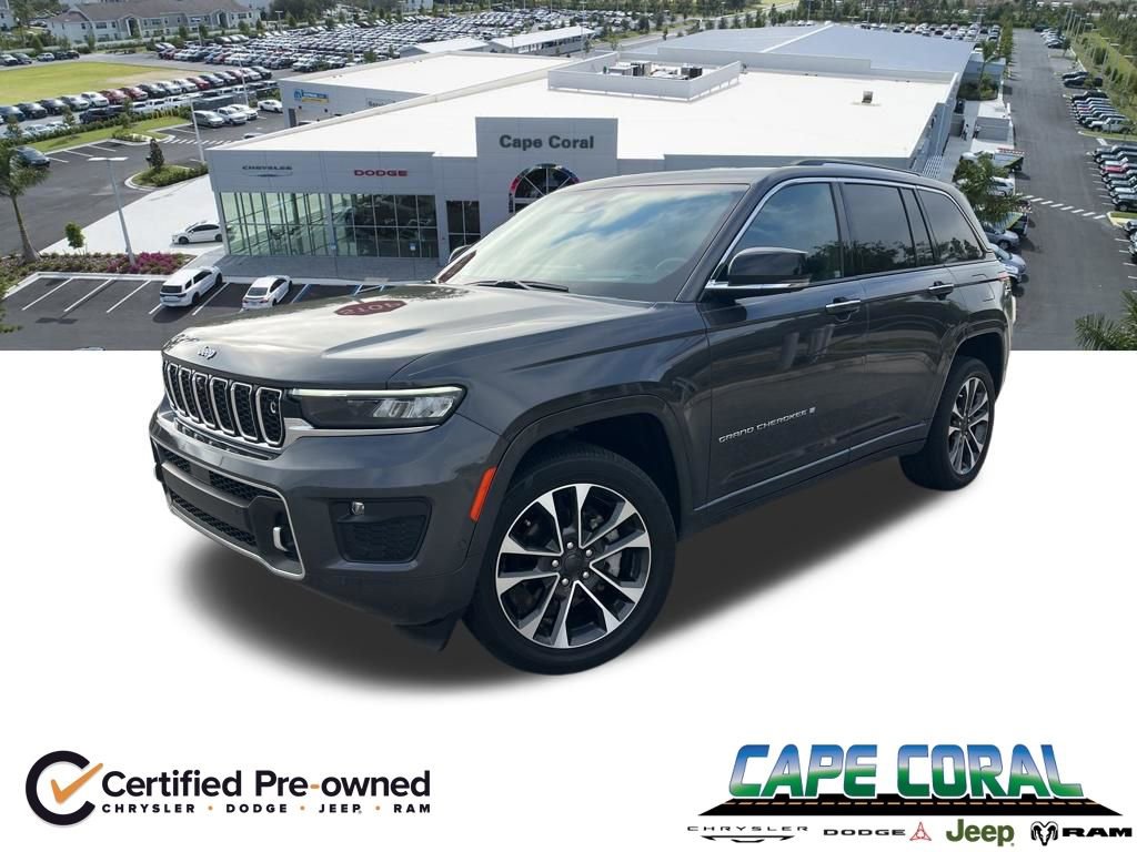 Certified 2023 Jeep Grand Cherokee Overland w/ Adv Protech Group III image 1
