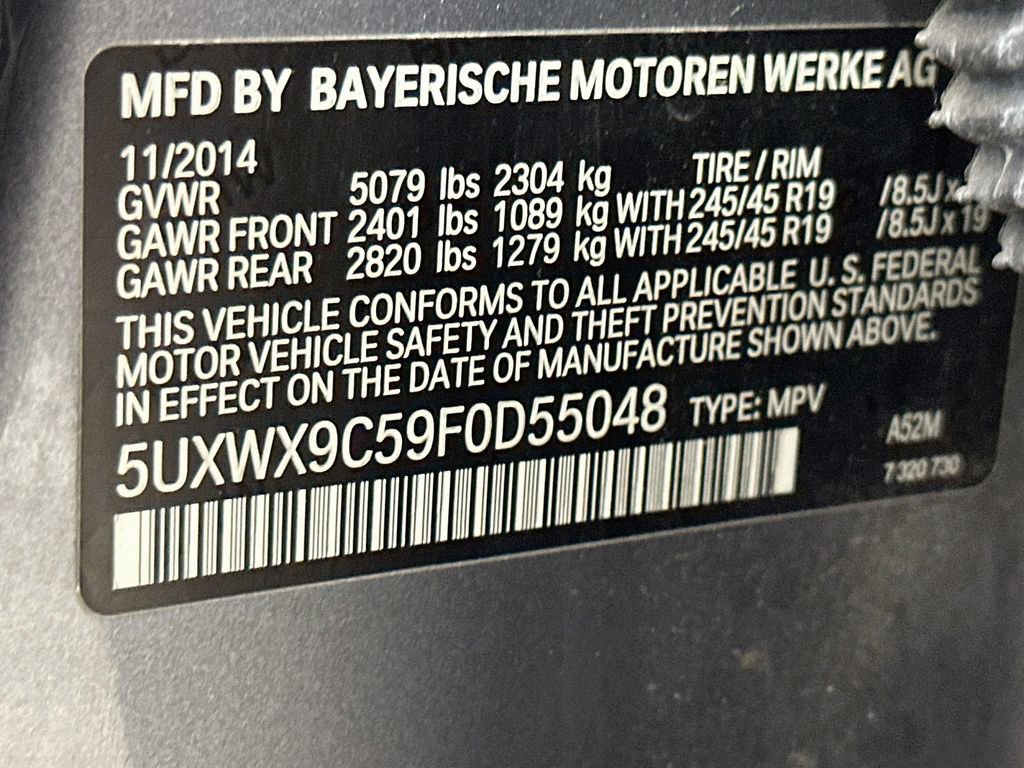 Used 2015 BMW X3 xDrive28i AWD/4WD image 40
