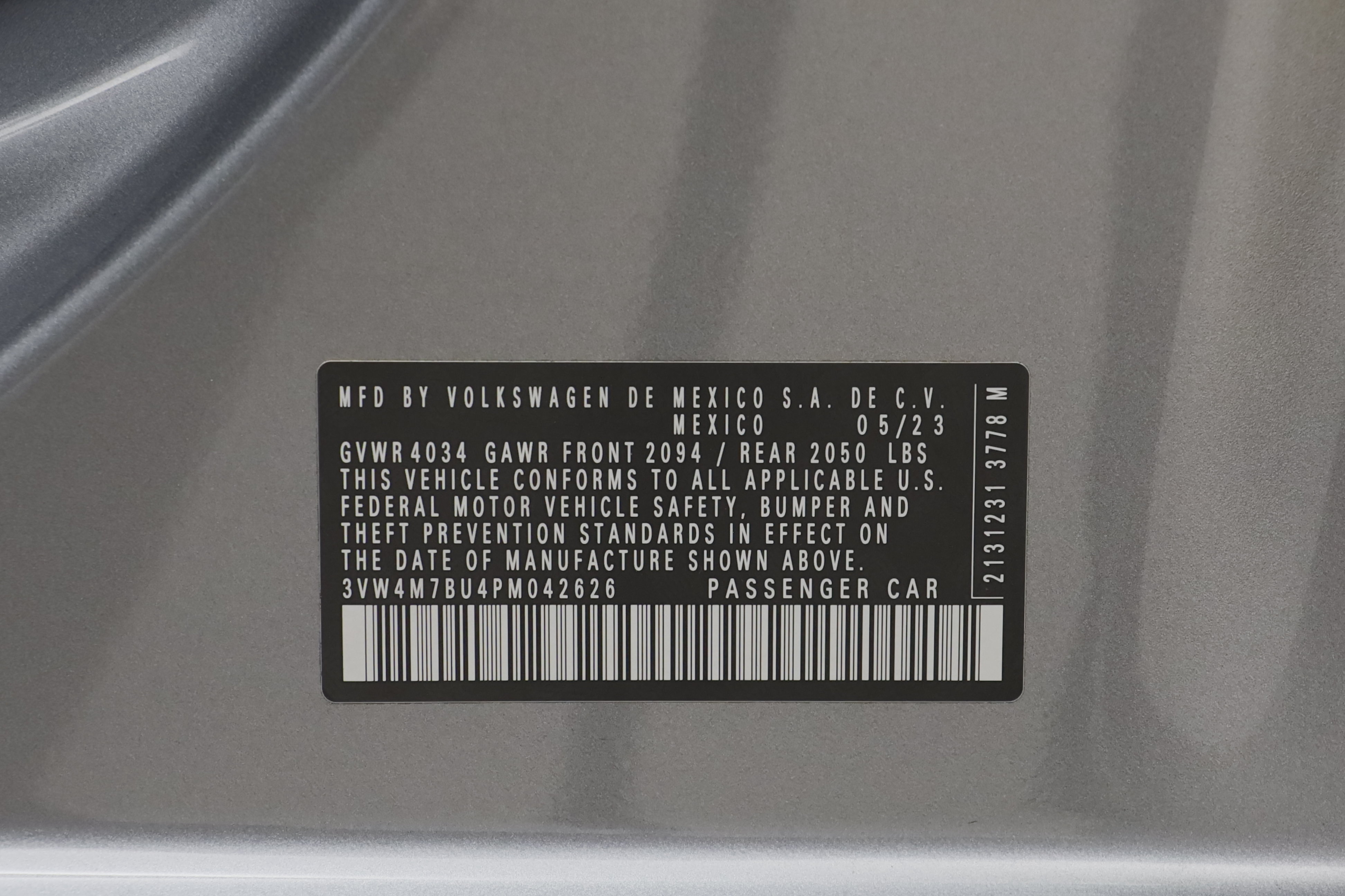 Certified 2023 Volkswagen Jetta S FWD image 27