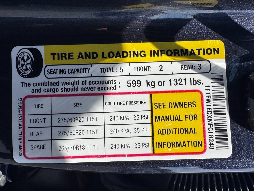 Used 2021 Ford F150 Lariat w/ Equipment Group 502A High AWD/4WD image 52